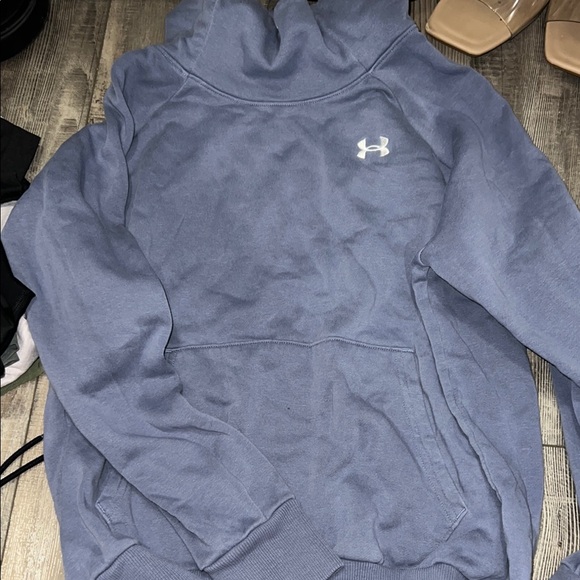 Under Armour Jackets & Blazers - Women’s Under Armour Blue Turtleneck Sweater